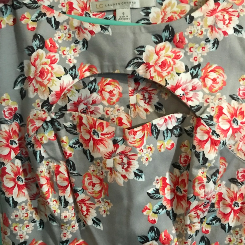 Fall Floral dress by Lauren Conrad